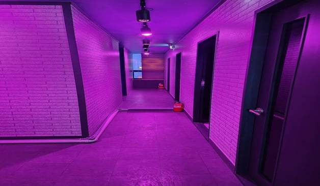 강원도 강릉 임당동 레드스웨디시 복도