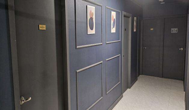 남양주 호평동 제니스 테라피  관리실 가기위한 복도 실사