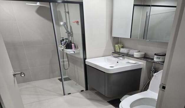 동탄 1인샵 잭팟스웨디시 샤워실 사진