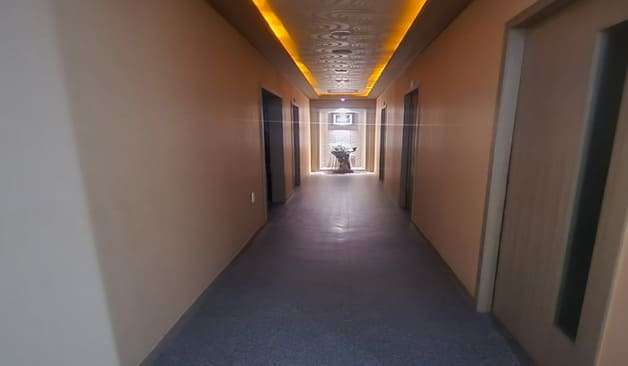 원주 단구동 휴앤샵 복도 실제 샵사진2