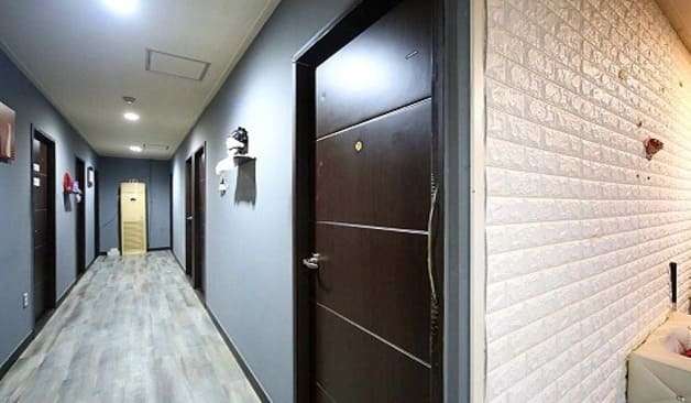 대구 효목동 구미호테라피 복도