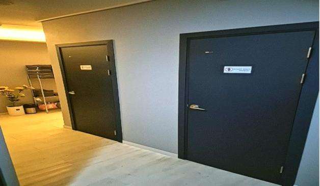 전주 인후동 숨 아로마 복도에서 룸으로 향하는 사진