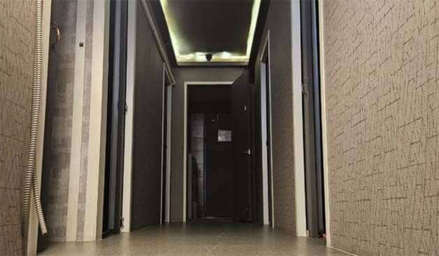 대전 월평동 편안한테라피 복도