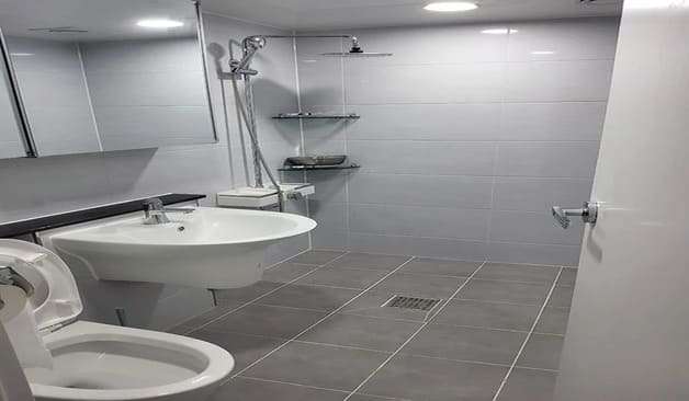 원주 단구동 중국약손테라피 샤워실