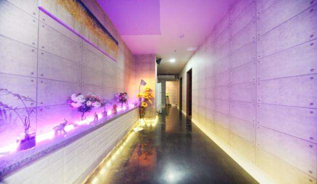 천안 불당동 JOY스파 복도 실제 샵사진1