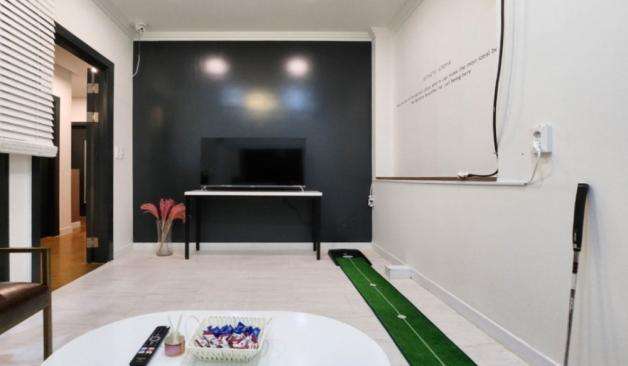 광주 신창동 청담테라피 휴게실