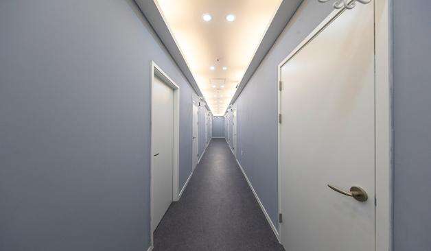 수원 호매실동 달빛테라피 복도