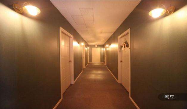 포항 죽도동 다오 스웨디시 복도