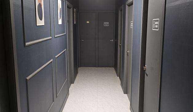 남양주 호평동 제니스 테라피  관리실 방으로 안내되는 복도 실사진